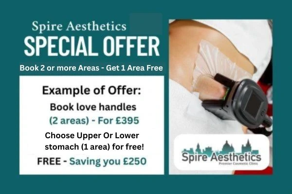 Fat Freezing Promotion Coombe from Spire Aesthetics - Book Today!
