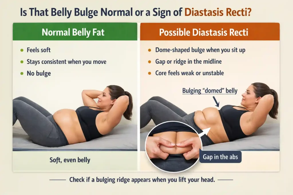 Is That Belly Bulge Normal or a Sign of Diastasis Recti Coombe